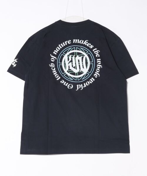 B.I.D.(ビーアイディー)の「《KINJAZ》Graphic T(Tシャツ/カットソー・メンズ・ホワイト/ネイビー・LARGE/MEDIUM)」の4枚目の写真