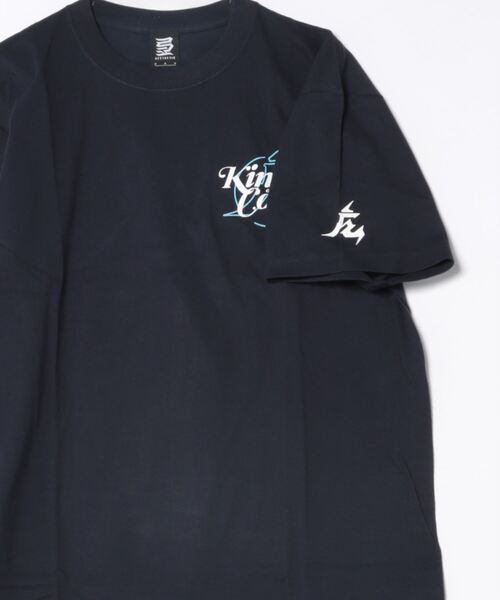 B.I.D.(ビーアイディー)の「《KINJAZ》Graphic T(Tシャツ/カットソー・メンズ・ホワイト/ネイビー・LARGE/MEDIUM)」の3枚目の写真