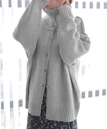 2wayオーバーニット