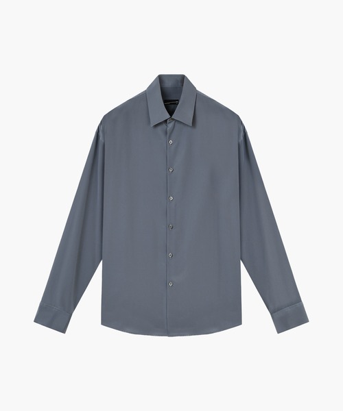 LAD MUSICIAN(ラッドミュージシャン)の「STANDARD SHIRT(シャツ/ブラウス・メンズ・ホワイト/ブラック/ブルーグレー・42/44/46)」の3枚目の写真