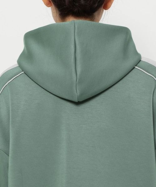 mysty woman（ミスティウーマン）の「サイドラインフーディ　149656（パーカー・レディース・ホワイト/ブラック/グリーン・FREE）」の21枚目の写真