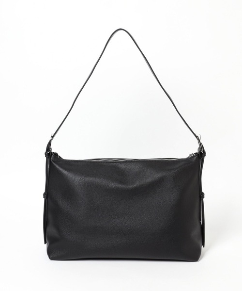 HARE（ハレ）の「ベルトデザインショルダーバッグ(HARE)（ショルダーバッグ・レディース・ブラック/グレー・FREE）」の9枚目の写真