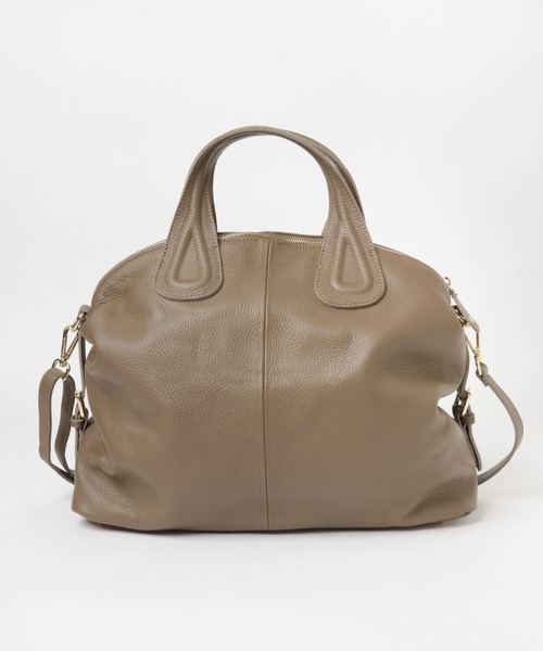 URBAN RESEARCH(アーバンリサーチ)の「レザーボストンバッグ(ボストンバッグ・レディース・ブラック/ベージュ系その他・-)」の17枚目の写真