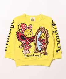 HYSTERIC MINI | MIRROR OH MIRROR 裏毛トレーナー(スウェット)