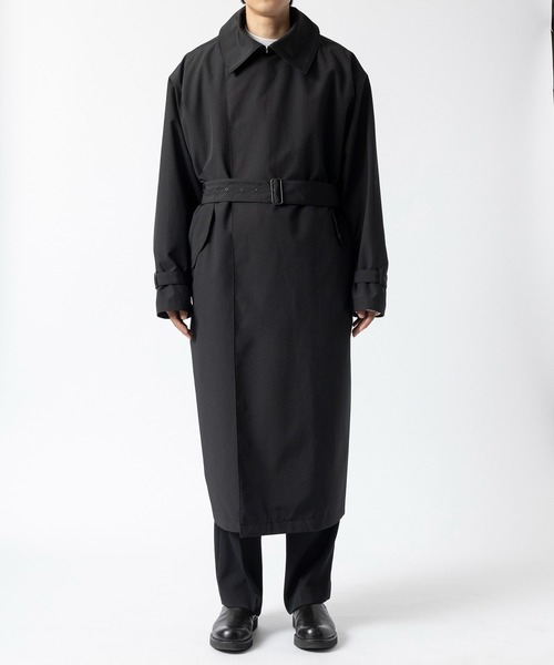 【08sircus/ゼロエイトサーカス】High count weather trench coat（トレンチコート）｜08sircus（ゼロエイトサーカス）