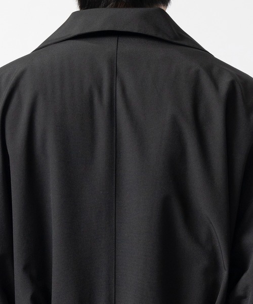 【08sircus/ゼロエイトサーカス】High count weather trench coat（トレンチコート）｜08sircus（ゼロエイトサーカス）
