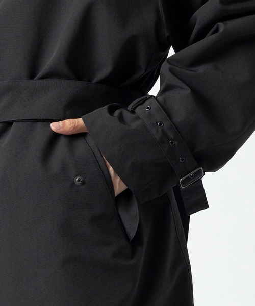 【08sircus/ゼロエイトサーカス】High count weather trench coat（トレンチコート）｜08sircus（ゼロエイトサーカス）