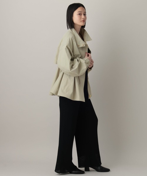 A part by（アパートバイ）の「【撥水加工付き】スタンドブルゾン（ブルゾン・レディース・ブラック/カーキ/ベージュ/グリーン系その他4/グレー系その他4・FREE）」の17枚目の写真