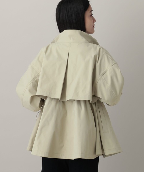A part by（アパートバイ）の「【撥水加工付き】スタンドブルゾン（ブルゾン・レディース・ブラック/カーキ/ベージュ/グリーン系その他4/グレー系その他4・FREE）」の13枚目の写真