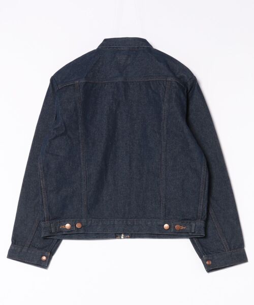 Lee（リー）の「Wrangler/ラングラー 24MJZ ジップデニムジャケット（デニムジャケット・メンズ・インディゴブルー/ブルー系その他・MEDIUM/SMALL/LARGE/X-LARGE）」の3枚目の写真