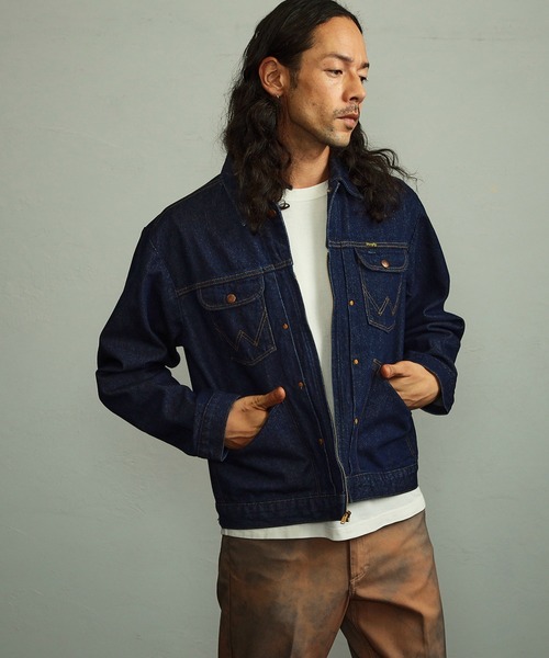 セール】Wrangler/ラングラー 24MJZ ジップデニムジャケット