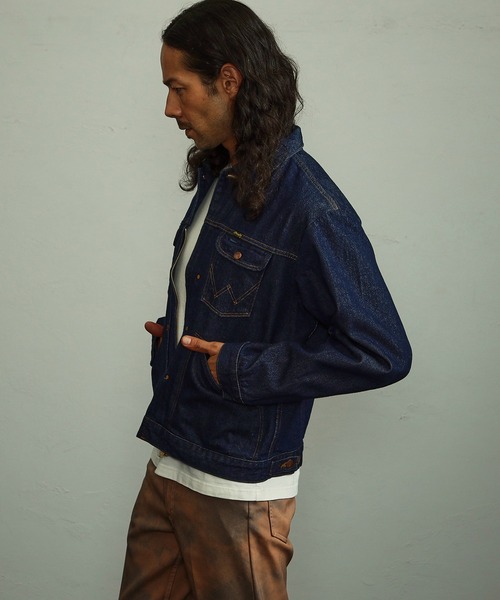 Wrangler ダークブルー デニムジャケット M 24mjz US ORIGINAL】24MJZ デニムジャケット | ラングラー(Wrangler