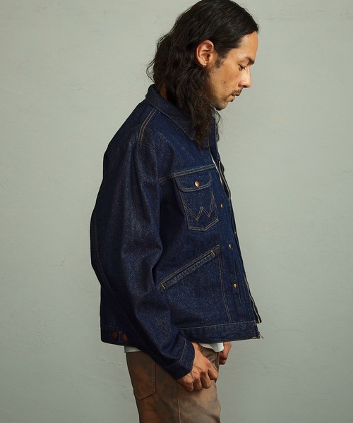 Wrangler デニムジャケット24MJZ POST JUNK / 60's WRANGLER 24MJZ 手刺繍＆ワッペン デニム