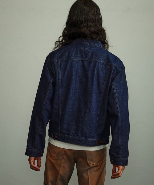 ラングラー24MJZ　表記サイズ38　コンマージップ 60s USA製 Wranglerラングラー 24MJZ デニムジャケット