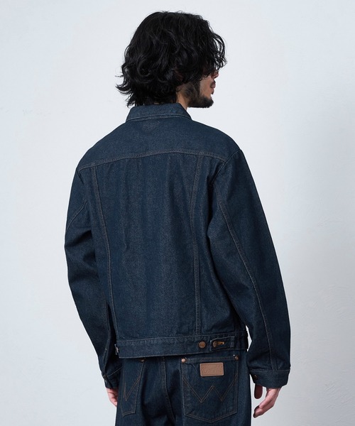 Lee（リー）の「Wrangler/ラングラー 24MJZ ジップデニムジャケット（デニムジャケット・メンズ・インディゴブルー/ブルー系その他・MEDIUM/SMALL/LARGE/X-LARGE）」の21枚目の写真