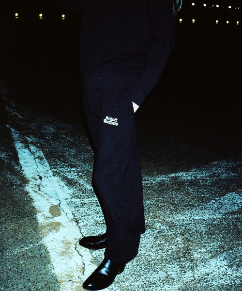 schott（ショット）の「Schott/ショット/B.S. SWEAT PANTS/ブラック