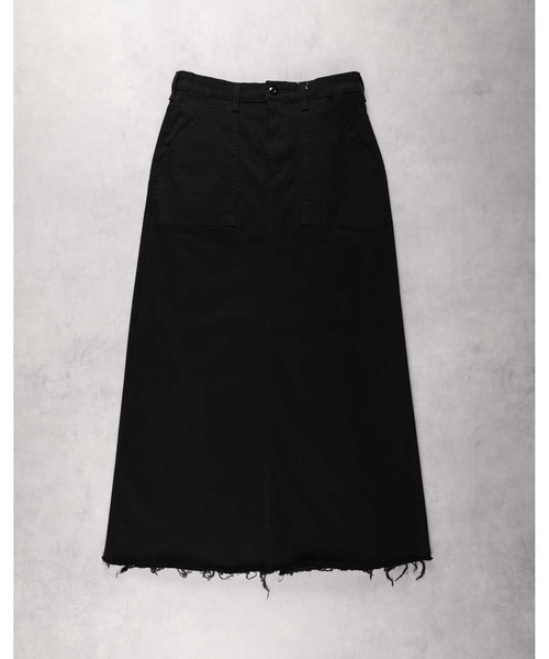 SOMETHING(サムシング)の「SOMETHING(サムシング)【レディース】ベイカースカート(スカート・レディース・ブラック・S/M/XS)」の2枚目の写真
