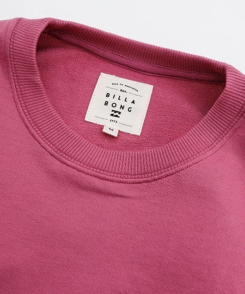 BILLABONG(ビラボン)の「BILLABONG レディース GRAPHIC LIGHT SWEAT トレーナー 【2024年秋冬モデル】/ビラボングラフィッククルーネックトレーナー(スウェット・レディース・ピンク系その他/イエロー系その他/アイボリー/ブラック系その他・MEDIUM/LARGE)」の16枚目の写真