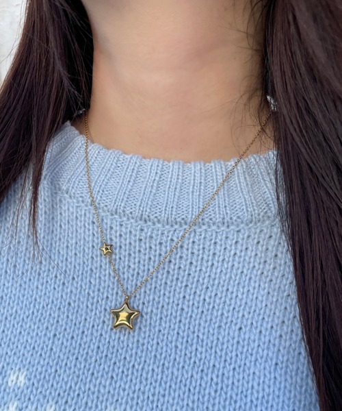 poiregnee（ポワニェ）の「［select］スターネックレス（ネックレス・レディース・シルバー/ゴールド・FREE）」の11枚目の写真