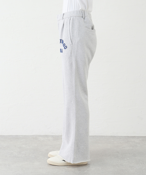 FRAMeWORK（フレームワーク）の「mean machine age 別注BRENTWOOD SWEAT パンツ（スウェットパンツ・レディース・ブラック/ライトグレー・FREE）」の11枚目の写真