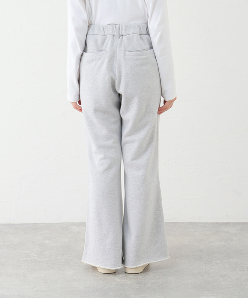 FRAMeWORK（フレームワーク）の「mean machine age 別注BRENTWOOD SWEAT パンツ（スウェットパンツ・レディース・ブラック/ライトグレー・FREE）」の12枚目の写真