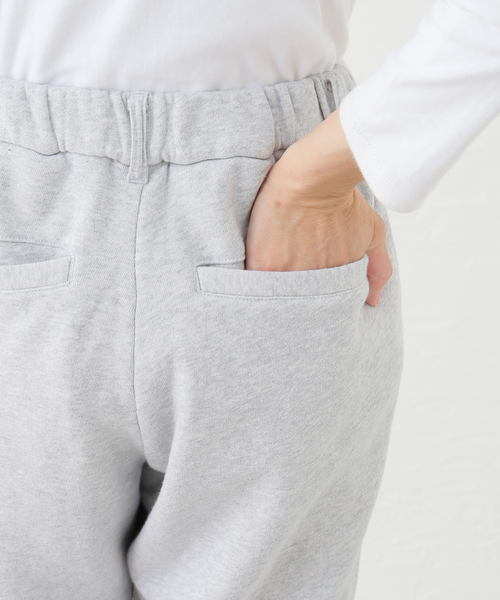 FRAMeWORK（フレームワーク）の「mean machine age 別注BRENTWOOD SWEAT パンツ（スウェットパンツ・レディース・ブラック/ライトグレー・FREE）」の15枚目の写真