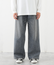 DAIRIKU WIDE VINTAGE DENIM PANTS ダイリク DAIRIKU(ダイリク) VINTAGE WASHED PAINTER DENIM WIDE PANTS