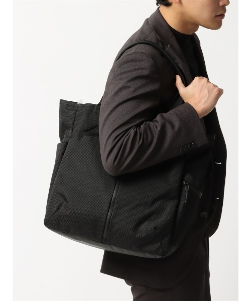 【セール】トートバッグ 撥水 1680Dナイロン センターファスナー（トートバッグ）｜SUIT SQUARE（スーツスクエア）