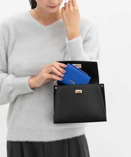 Honeys（ハニーズ）の「ジップウォレット（財布・レディース・ホワイト/ブルー/レッド・FREE）」の9枚目の写真