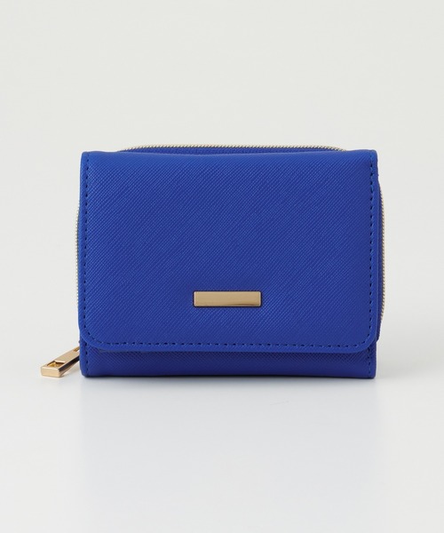 Honeys（ハニーズ）の「ジップウォレット（財布・レディース・ホワイト/ブルー/レッド・FREE）」の13枚目の写真