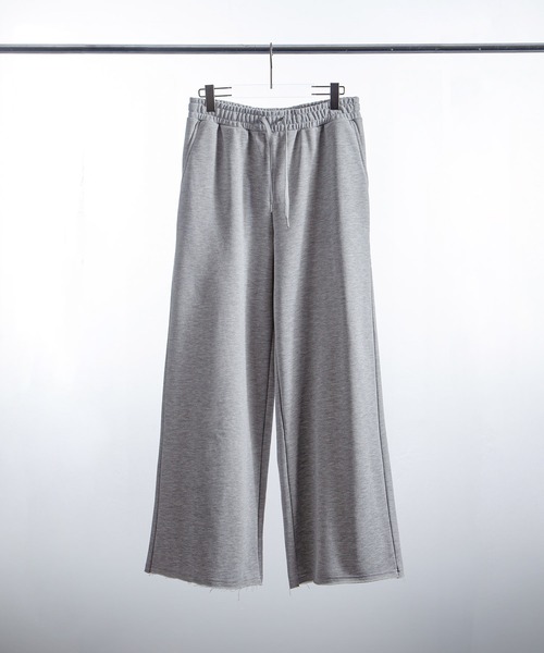 【White Line】 ワイド ストレート スウェットパンツ(スウェットパンツ)|ZIP FIVE -White Line-(ジップファイブホワイトライン) 【White Line】 ワイド ストレート スウェットパンツ(スウェットパンツ)|ZIP FIVE -White Line-(ジップファイブホワイトライン)