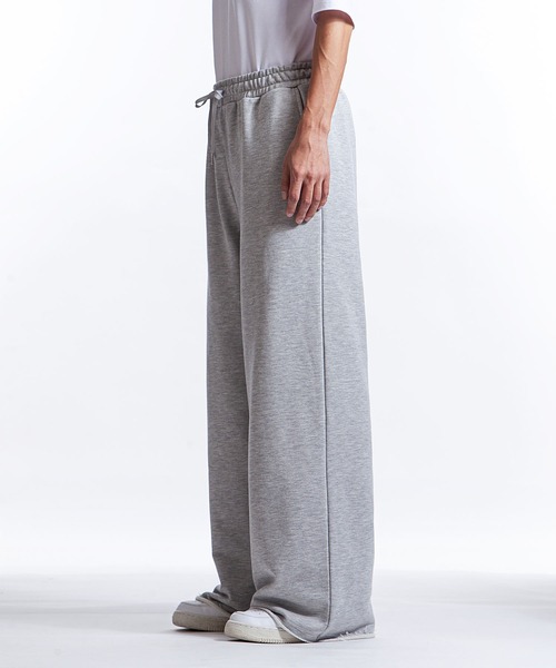 【White Line】 ワイド ストレート スウェットパンツ(スウェットパンツ)|ZIP FIVE -White Line-(ジップファイブホワイトライン) 【White Line】 ワイド ストレート スウェットパンツ(スウェットパンツ)|ZIP FIVE -White Line-(ジップファイブホワイトライン)