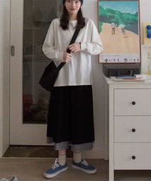 TONE SELECT GOODS（トーンセレクトグッズ）の「【URGE：】チェック柄 切り替え Aライン スカート（スカート）」