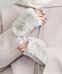 UNITED ARROWS | レッキスラビットファー フィンガーレスグローブ(手袋)