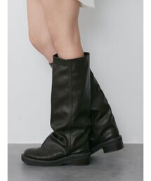 MURUA | フェイクレザーカバーブーツ(ブーツ)