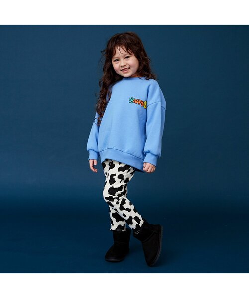 BREEZE（ブリーズ）の「あったかカラバリレギパン（その他パンツ・キッズ・キャメル/キナリ/グレー/ピンク/ミント/イエロー/インディゴブルー/ブラック・80/90/100/110/120/130/140）」の9枚目の写真