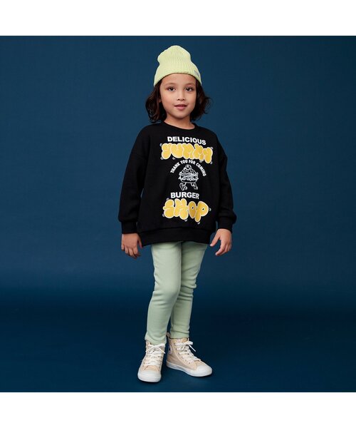 BREEZE（ブリーズ）の「あったかカラバリレギパン（その他パンツ・キッズ・キャメル/キナリ/グレー/ピンク/ミント/イエロー/インディゴブルー/ブラック・80/90/100/110/120/130/140）」の11枚目の写真