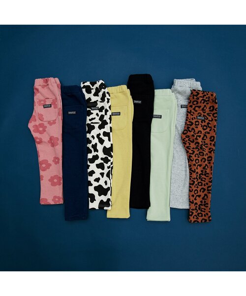 BREEZE（ブリーズ）の「あったかカラバリレギパン（その他パンツ・キッズ・キャメル/キナリ/グレー/ピンク/ミント/イエロー/インディゴブルー/ブラック・80/90/100/110/120/130/140）」の14枚目の写真
