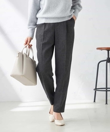 a.v.v | 【洗える】ツイード美ラクるスッキリ見えテーパードパンツ(その他パンツ)