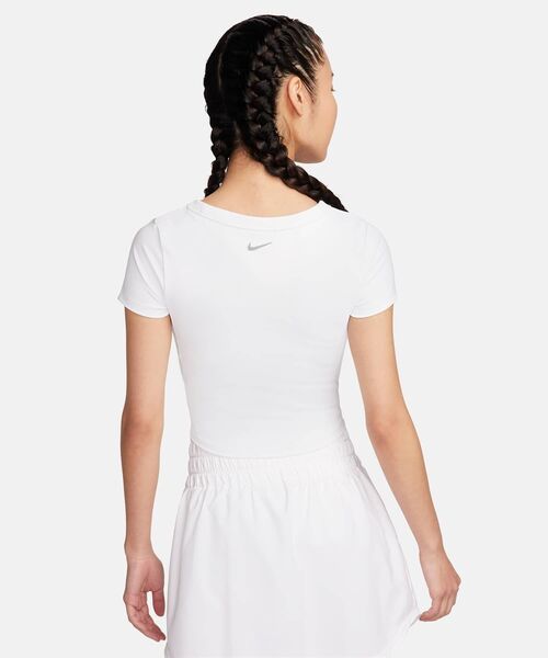 ナイキ NIKE レディース 半袖 ウィメンズ Dri-FIT クロップド ショートスリーブ トップ ナイキ ワン フィット HQ0249 （ブラック ナイキ NIKE レディース 半袖 ウィメンズ Dri-FIT クロップド