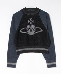 ヴィヴィアンウエストウッド パイルジャガード オーブ ニット Vivienne Vivienne Westwood（ヴィヴィアンウエストウッド）の「ﾊﾟｲﾙｼﾞｬｶｰﾄﾞｵｰﾌﾞ