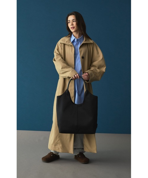 EDITA.（エディータ）の「Simple large tote　シンプル / 通勤 / 大容量（トートバッグ・レディース・ブラック・FREE）」の14枚目の写真