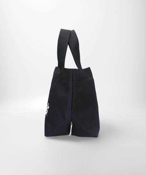 FRUIT OF THE LOOM(フルーツオブザルーム)の「WENDY’S LUNCH TOTE BAG / ランチ / トートバッグ / ウェンディーズ / ミニ / コンパクト / カジュアル / 総柄 / プリント(トートバッグ・レディース・アイボリー/ブラック/レッド・FREE)」の7枚目の写真