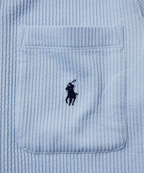 POLO RALPH LAUREN(ポロ ラルフ ローレン)の「【POLO RALPH LAUREN】ショートスリーブパジャマトップ(シャツ/ブラウス・メンズ・ネイビー/ホワイト/サックスブルー・MEDIUM/LARGE/X-LARGE)」の10枚目の写真