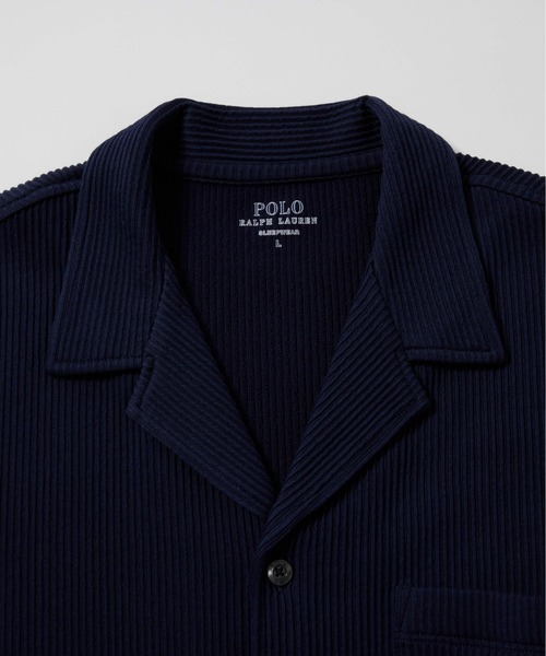 POLO RALPH LAUREN(ポロ ラルフ ローレン)の「【POLO RALPH LAUREN】ショートスリーブパジャマトップ(シャツ/ブラウス・メンズ・ネイビー/ホワイト/サックスブルー・MEDIUM/LARGE/X-LARGE)」の8枚目の写真