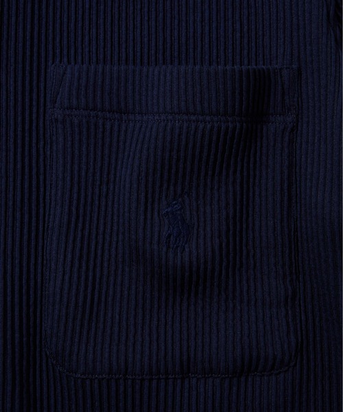 POLO RALPH LAUREN(ポロ ラルフ ローレン)の「【POLO RALPH LAUREN】ショートスリーブパジャマトップ(シャツ/ブラウス・メンズ・ネイビー/ホワイト/サックスブルー・MEDIUM/LARGE/X-LARGE)」の7枚目の写真