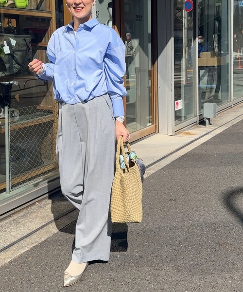 NOLLEY’S(ノーリーズ)の「《オールシーズン対応》ウォッシャブルHandsomeサスペンダー2WAYパンツ(その他パンツ・レディース・ブラック/ライトグレー・38/36/40)」の21枚目の写真