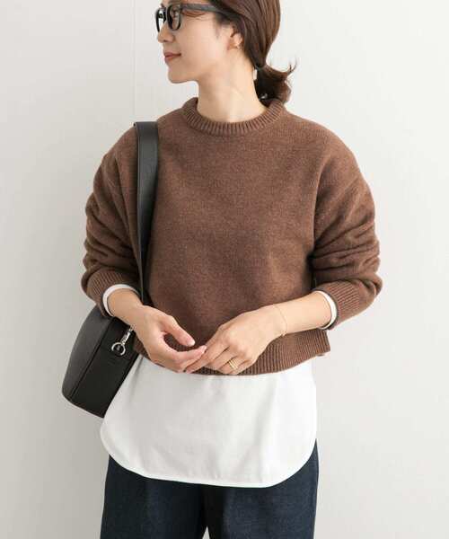 12月2日までの限定価格！オーラリー　ショート丈　セーター セール】ショート丈ウールニット（ニット/セーター）｜URBAN RESEARCH