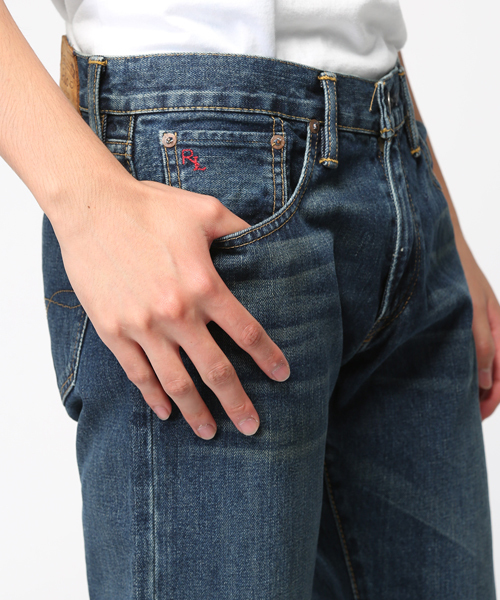 POLO RALPH LAUREN（ポロ ラルフ ローレン）の「Hampton ストレートフィット ジーンズ（デニムパンツ・メンズ・ブルー・30/30/32/32/34/32/40/32/42/32）」の6枚目の写真