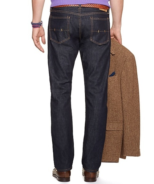 POLO RALPH LAUREN（ポロ ラルフ ローレン）の「Hampton ストレートフィット ジーンズ（デニムパンツ・メンズ・ブルー・30/30/32/32/34/32/40/32/42/32）」の7枚目の写真